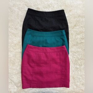 H&M Women's Skirt, Gray, Teal, Pink, Size 6